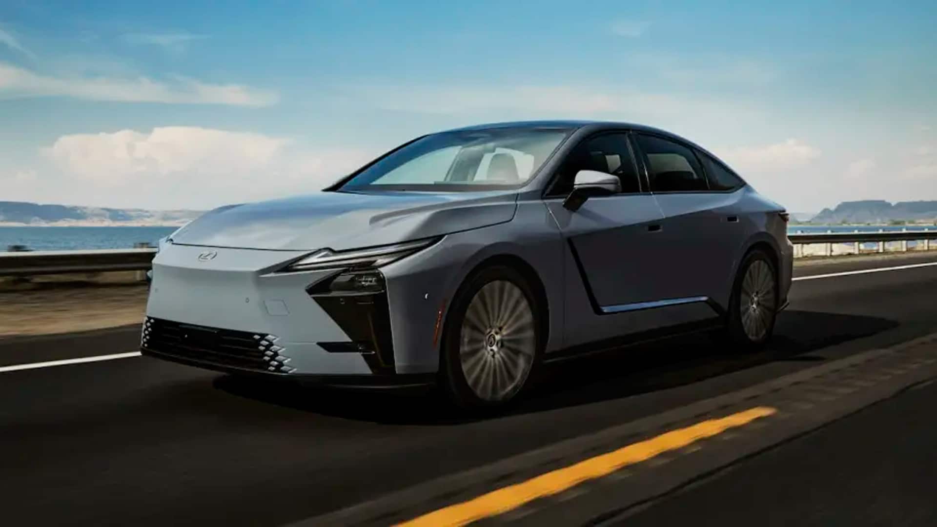 Новый Lexus ES 2026, новый Лексус ЕС, седан Lexus EV, электромобиль лексус 2026