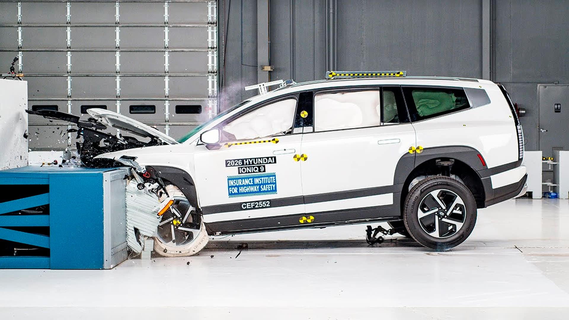 электромобиль Hyundai Ioniq 9, безопасность Hyundai, краш тесты
