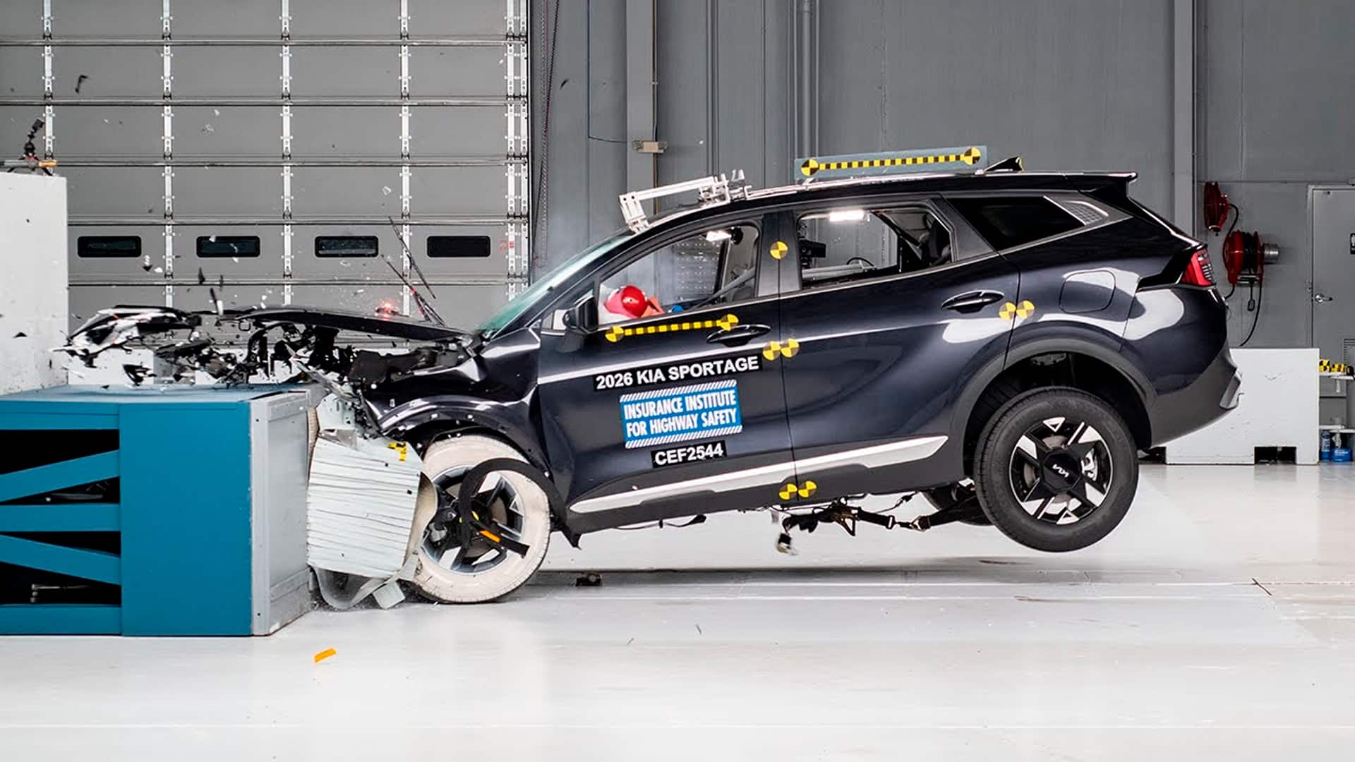 безопасность Kia Sportage, краш тест киа спортейдж 