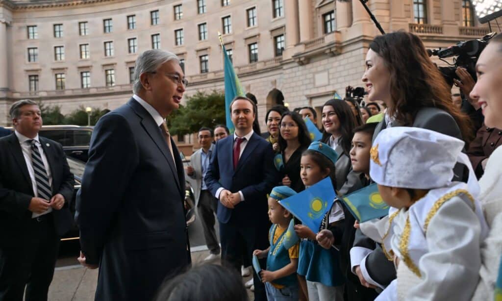 Токаев в США