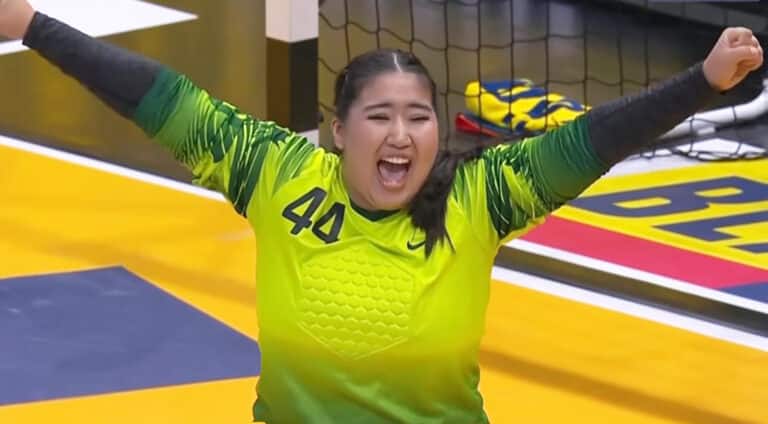 Kazakh handball player nets dream goal against idol in loss to Norway in World Champs