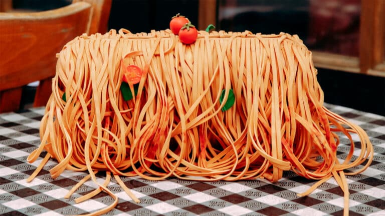 Moschino turns lunch into a bag