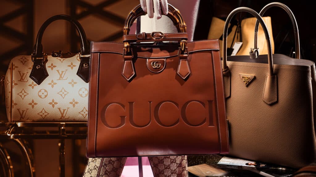Louis Vuitton, Gucci