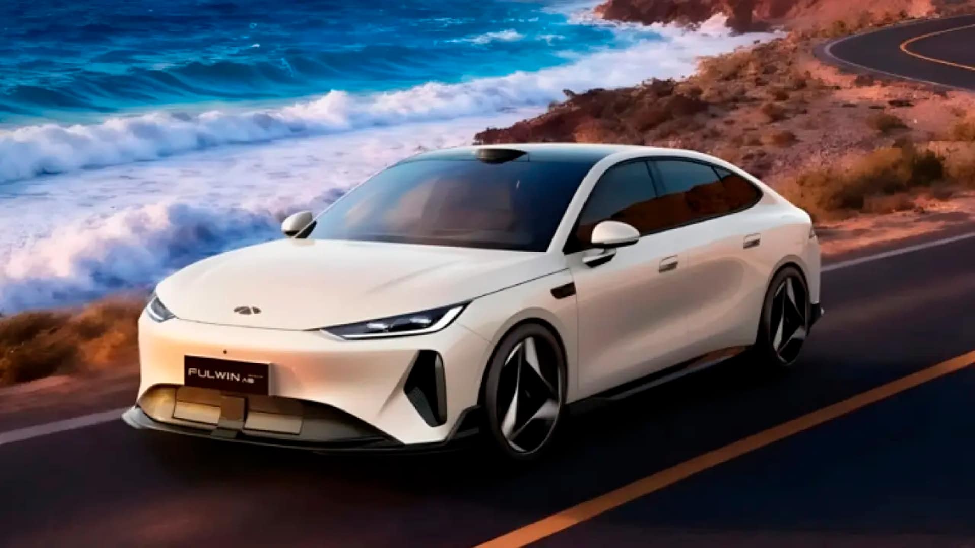 электроседан Chery Fulwin A9 BEV, электрический седан Чери Фулвин