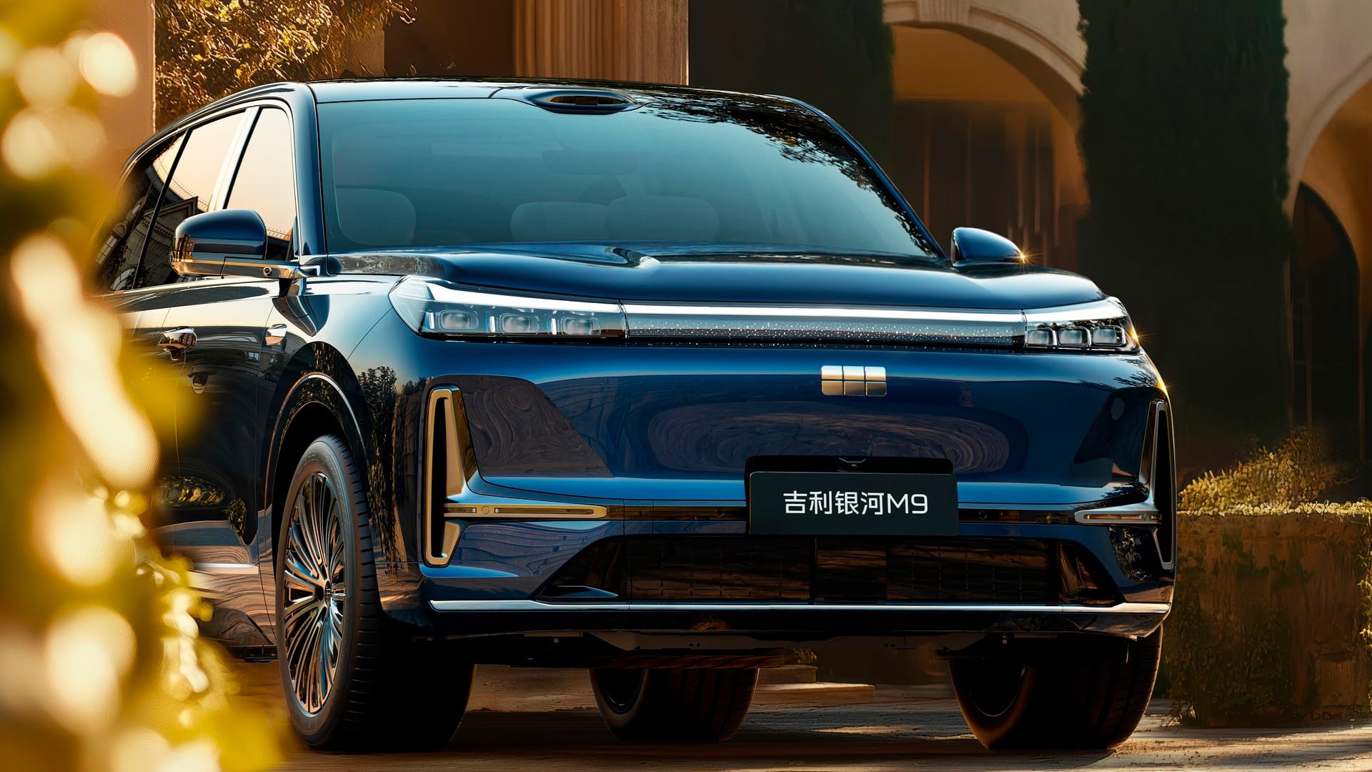 новый кроссовер Geely Galaxy M9, джили галакси м9