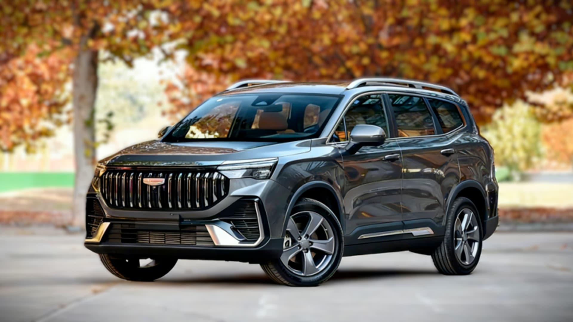 новый Geely Haoyue L, кроссовер Geely, новый кроссовер джили