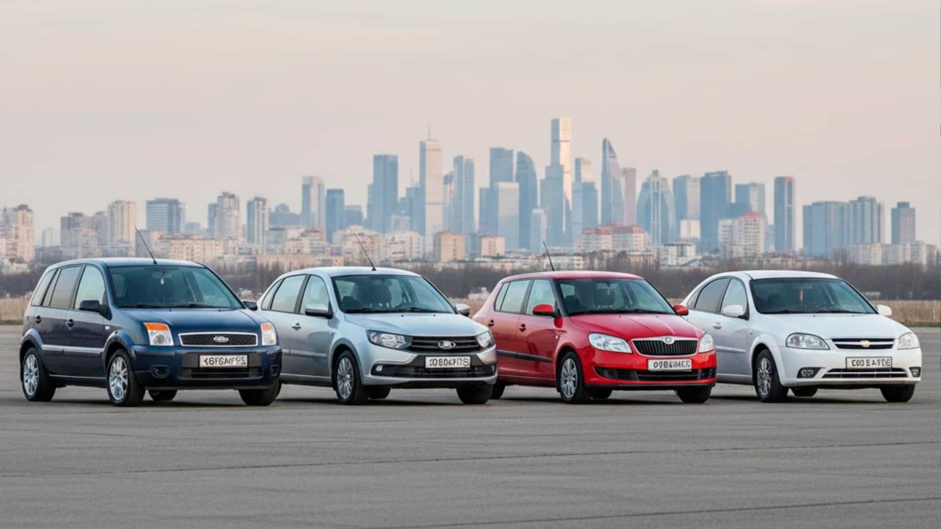 авто с пробегом, ford fusion, форд фьюжн, лада гранта, skoda fabia, шкода фабия, chevrolet lacetti