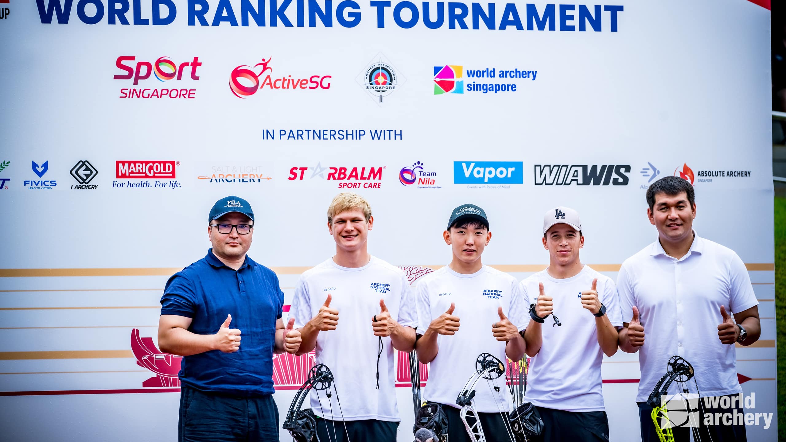 В Бангладеше проходит чемпионат Азии по стрельбе из лука. Мужская сборная Казахстана вышла в финал соревнований в неолимпийском блочном луке.