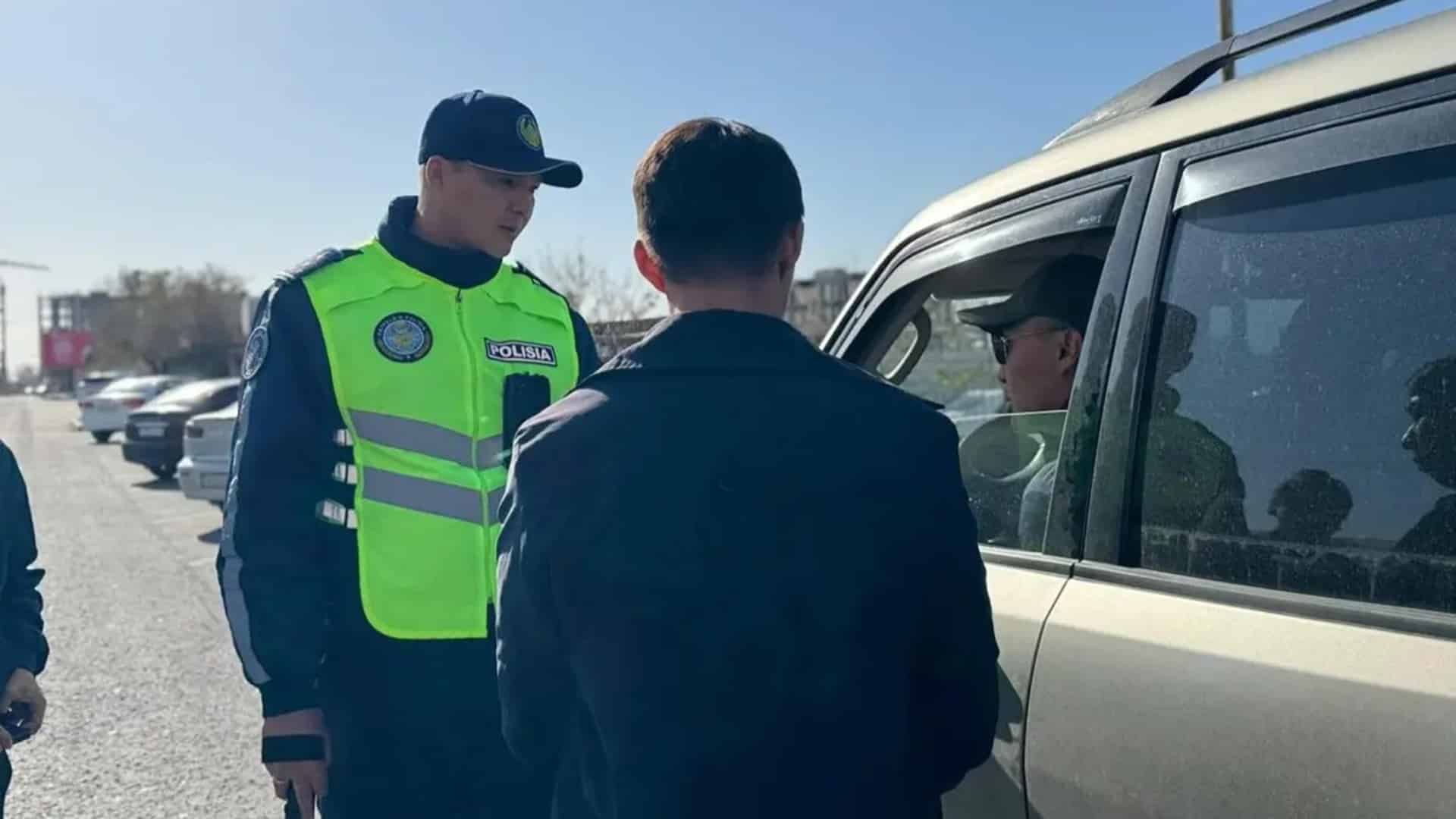 Ақтау жол полициясы айыппұл автокөлік