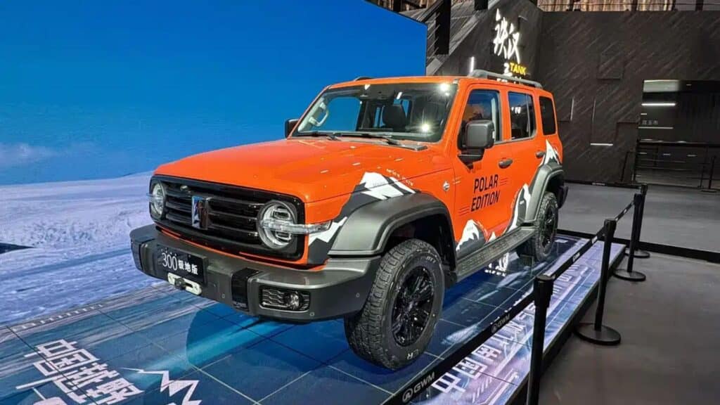 Новый Tank 300 Polar Edition выходит за рамки обычного внедорожника