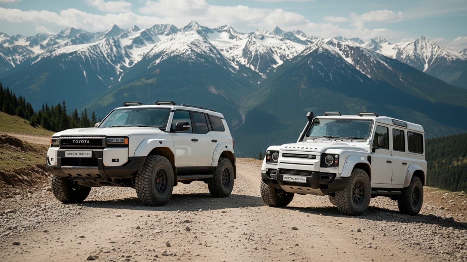 обзор Land Cruiser 250, Defender 110, ленд крузер прадо 250, крузак, внедорожник дефендер