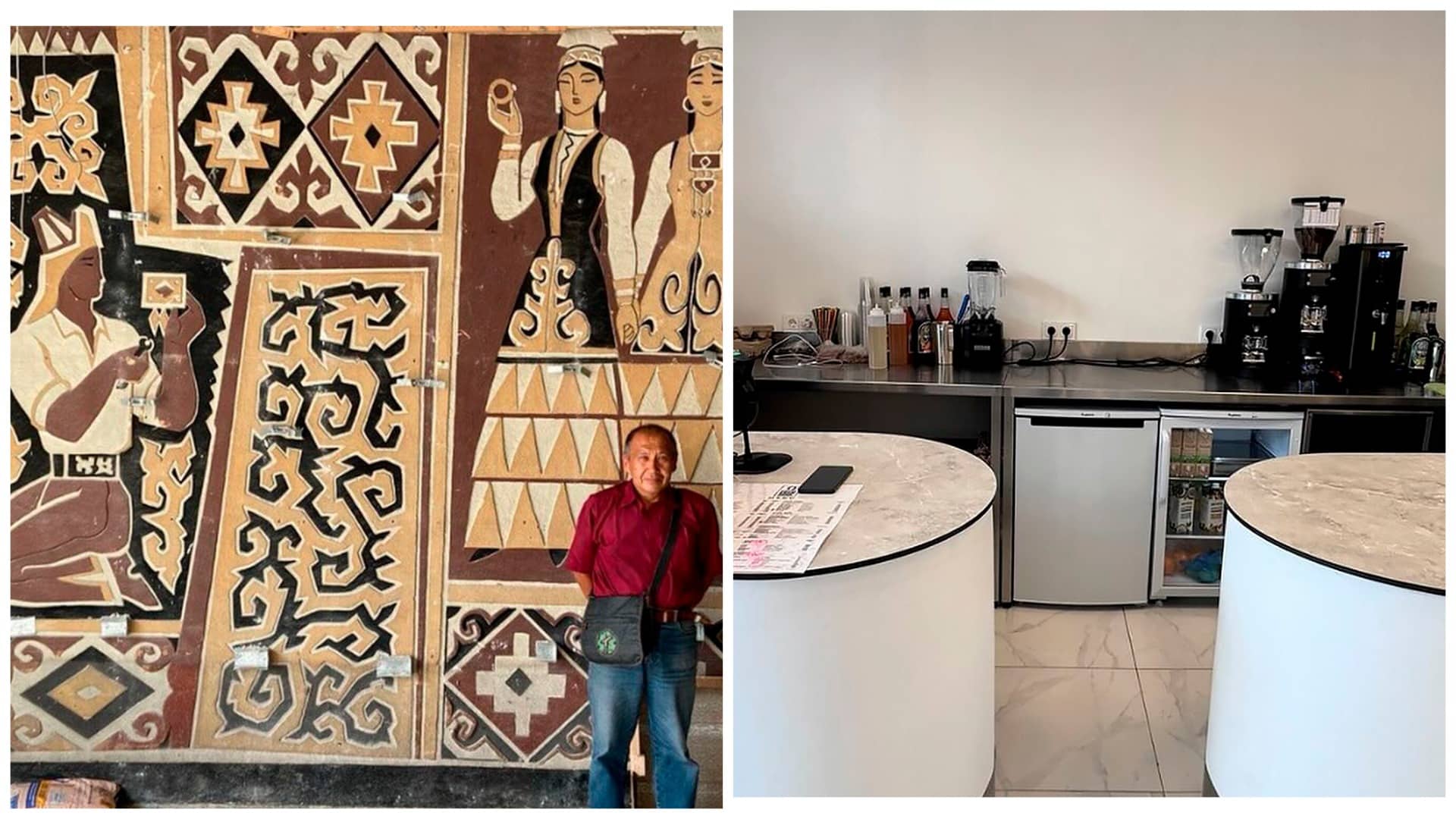 Сеть кофеен в Алматы обвинили в уничтожении исторического сграффито