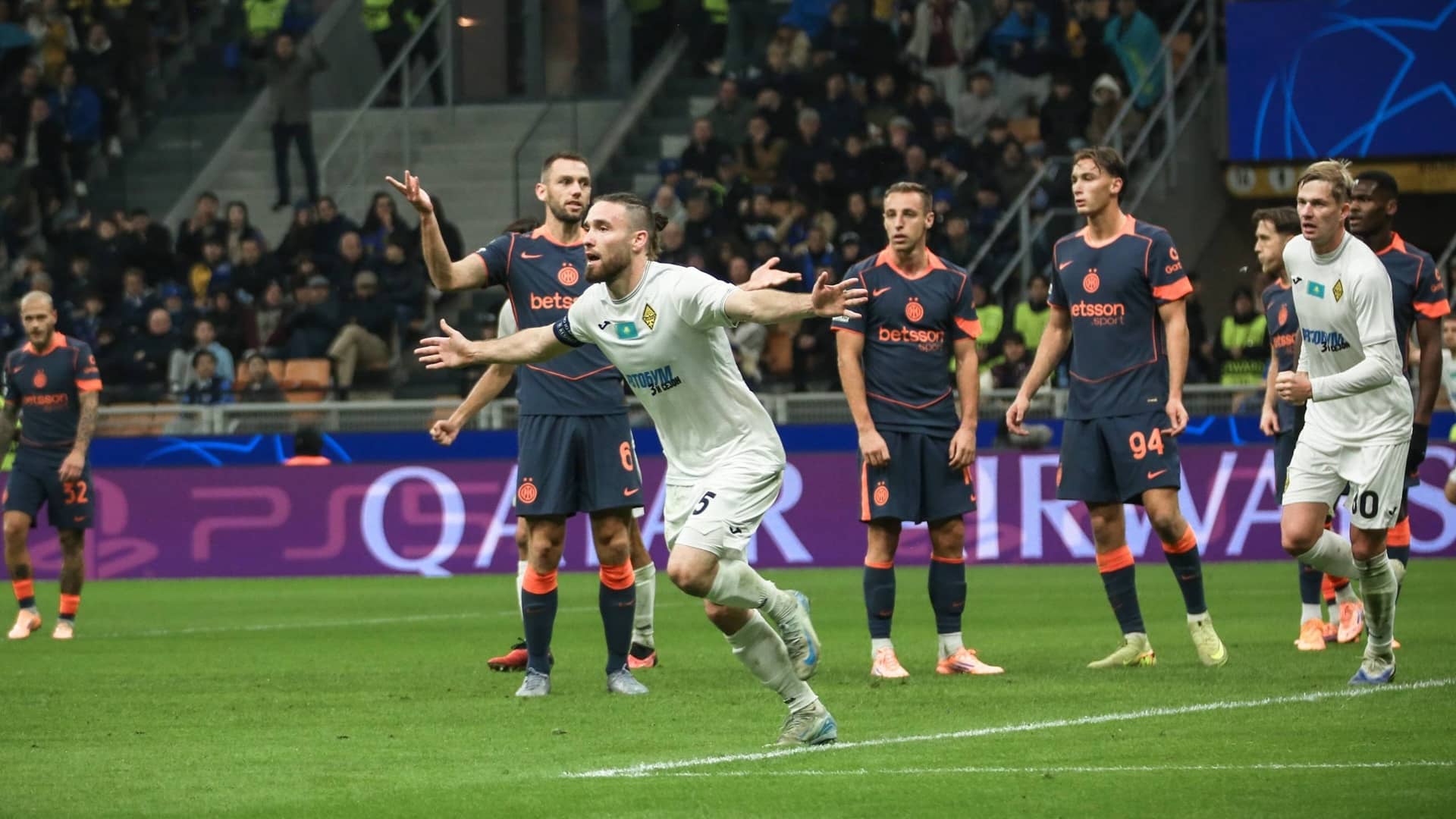 "Қайрат" "Интер" гол соқты Офри Арад