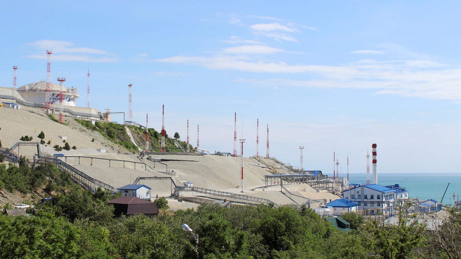 Новороссийск Шесхарис мұнай базасы Ресей