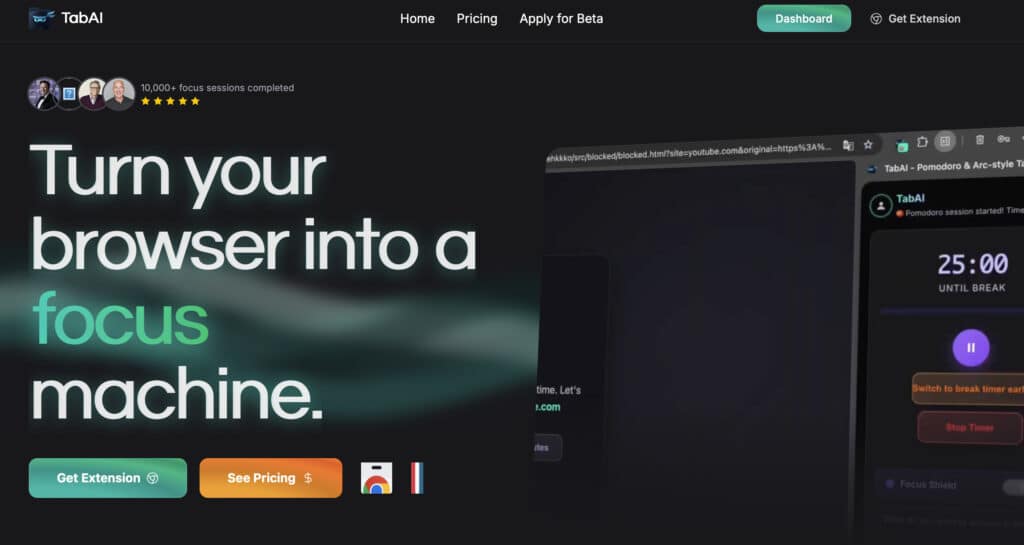 TabAI стартабы