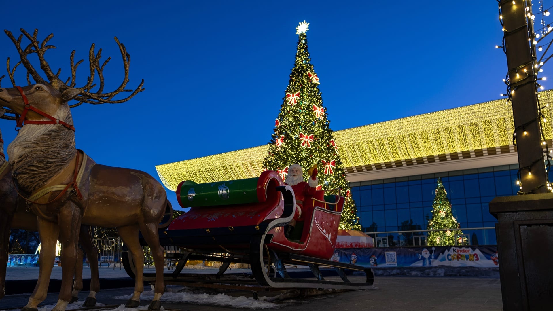 Алматы қаласы жаңа жыл Республика сарайы шырша