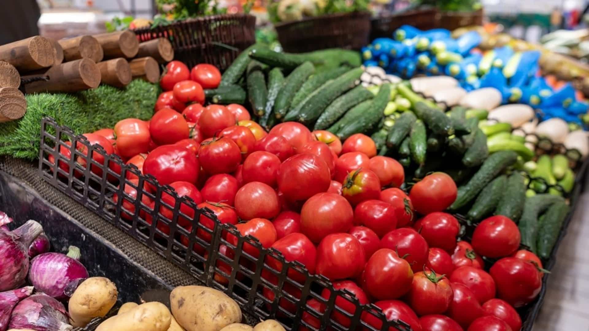 азық-түлік дүкен көкөніс қияр помидор