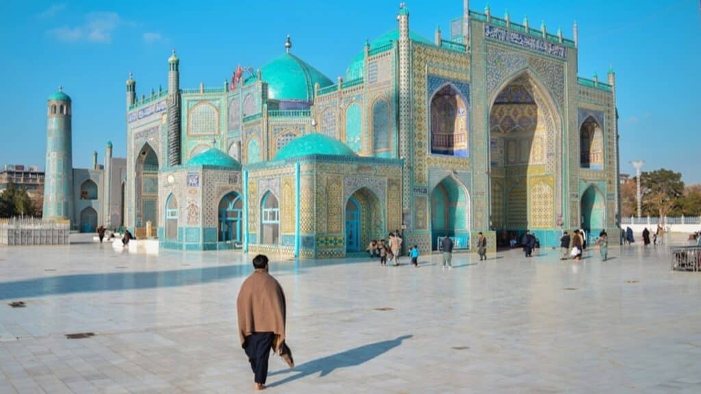 Ауғанстан Мазари-Шариф көк мешіт
