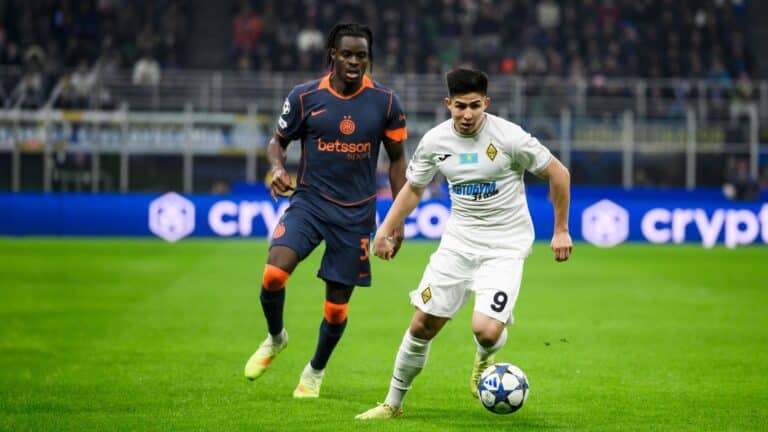 Kairat forward Dastan Satpayev, 17, ranks as Kazakhstan’s most expensive player