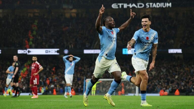 Doku helps Manchester City sweep Liverpool ahead of Kazakhstan clash
