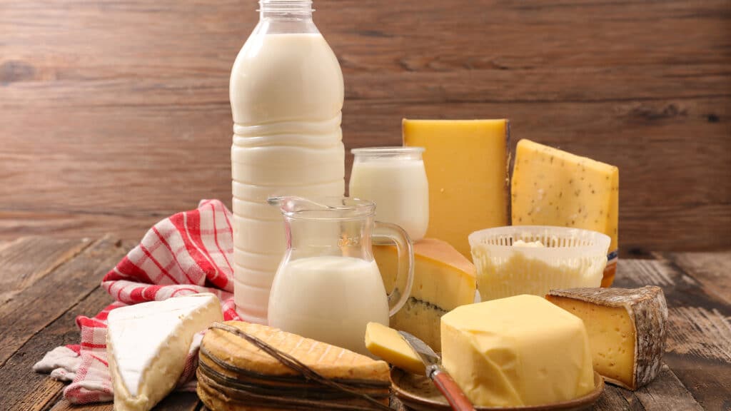 Швейцария молоко