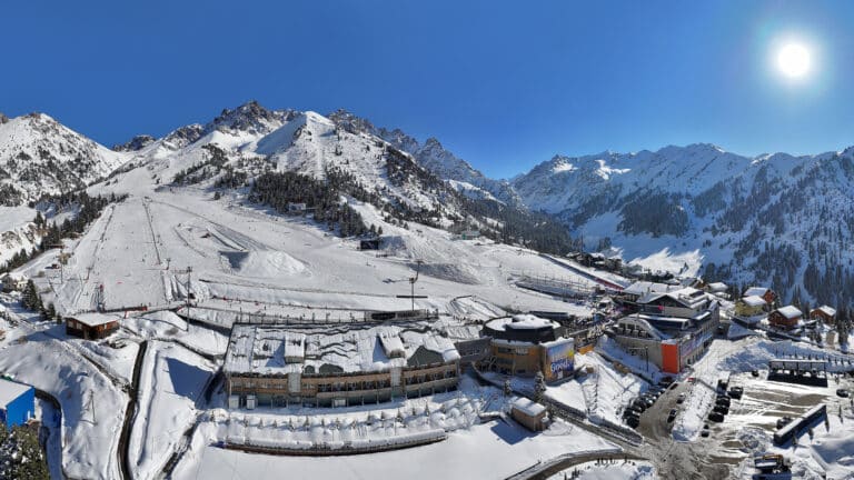 Another high‑altitude skating rink? Shymbulak Resort in Almaty opens new rink