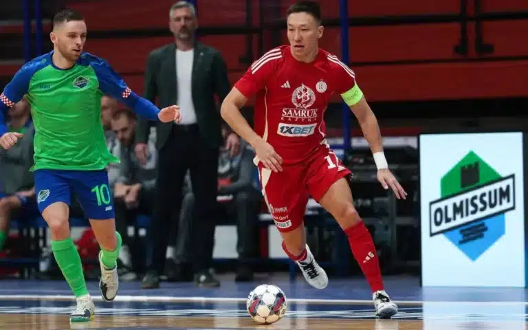 «Қайрат» футзалдан УЕФА Чемпиондар лигасының 1/4 финалына өтті