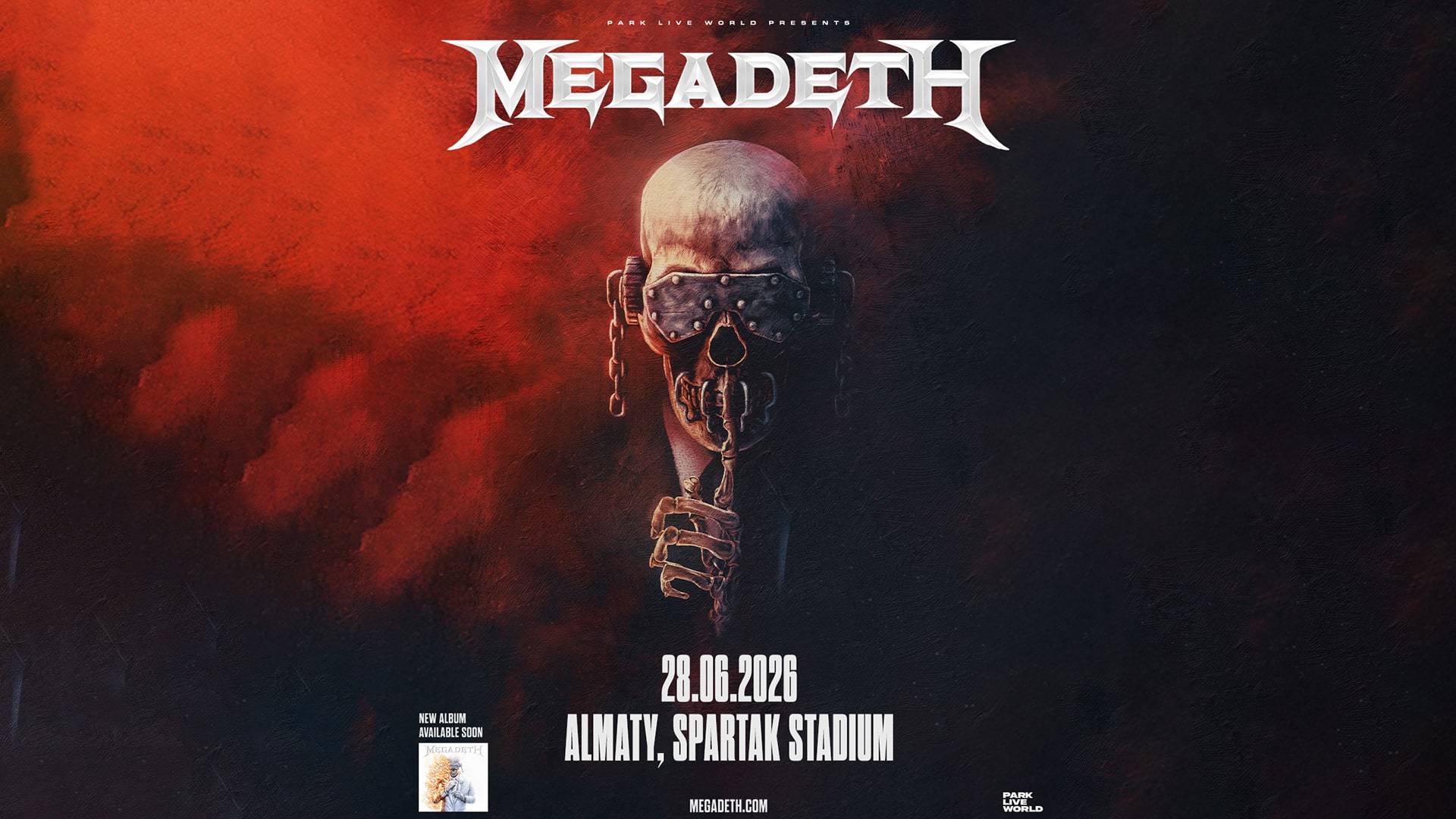 Легендарная метал-группа Megadeth приедет в Алматы в рамках прощального тура