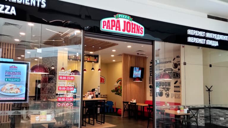 Papa John’s is shutting down operations in Central Asia