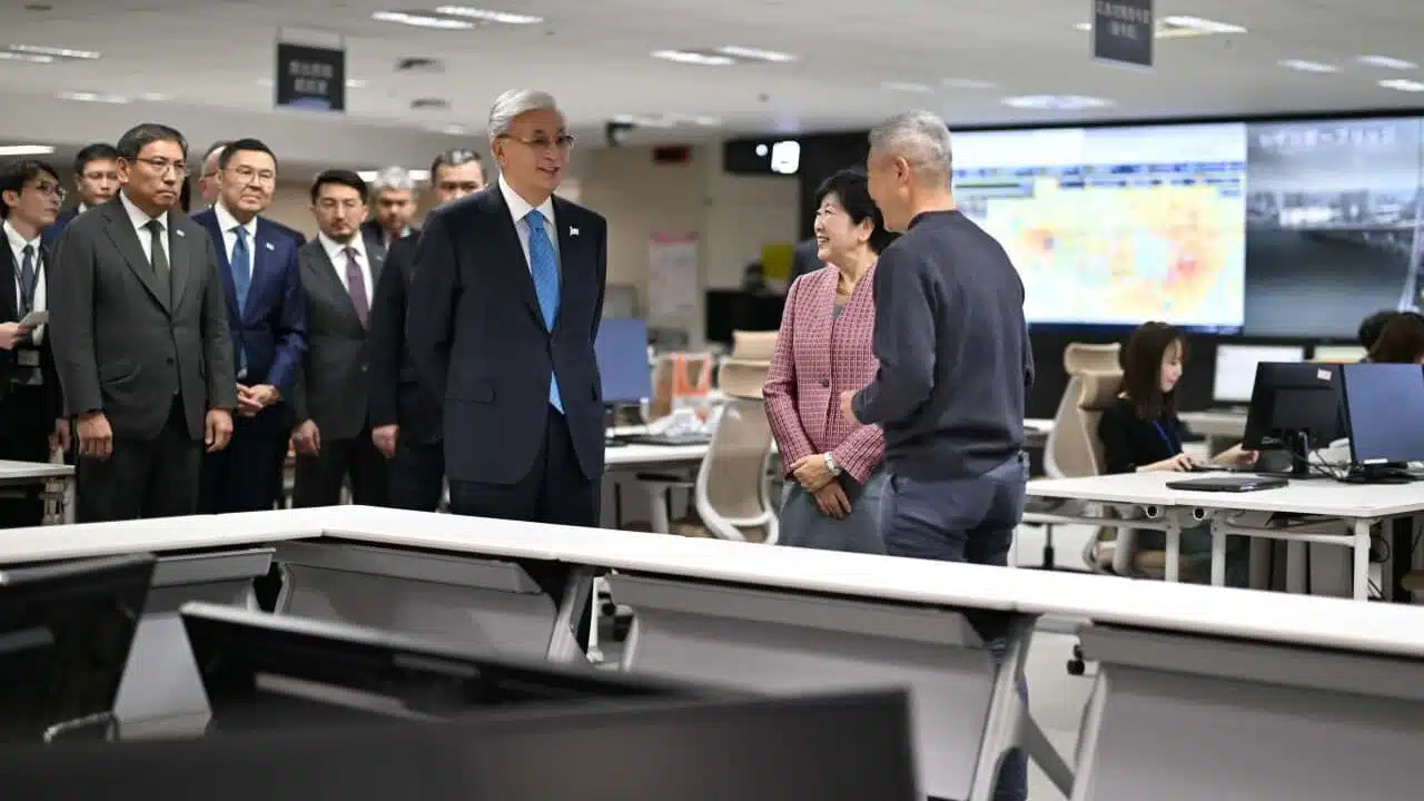 Касым-Жомарт Токаев в Японии