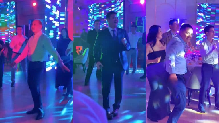 Танцы казахстанских миллиардеров обсуждает Казнет