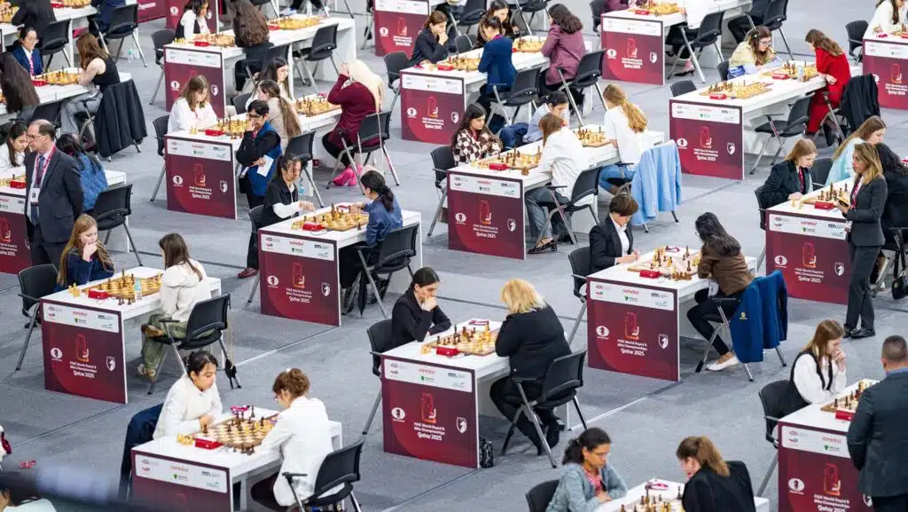 В столице Катара Дохе финишировал турнир по рапиду в рамках чемпионата мира, завтра стартует блиц