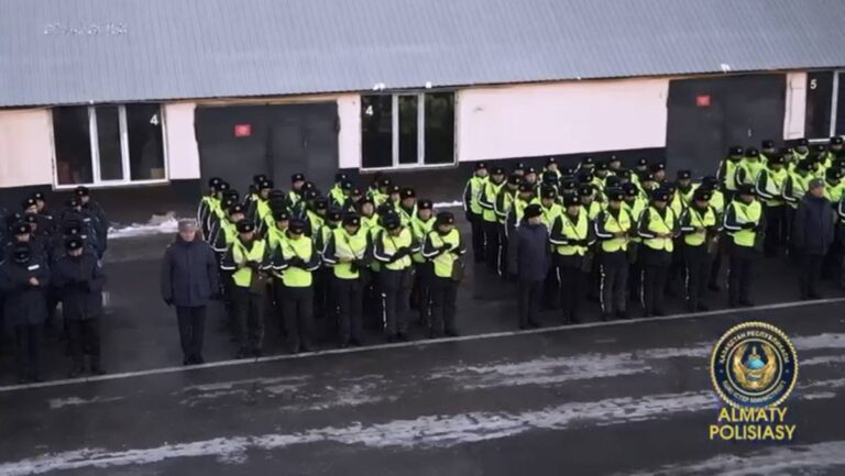 Алматы полициясы күшейтілген режимге көшті