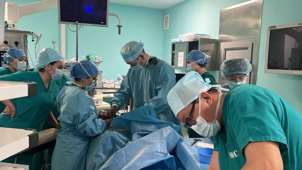 2025 жылы 92 жатырішілік ота жасалған / фото: Денсаулық сақтау министрлігінің баспасөз қызметі