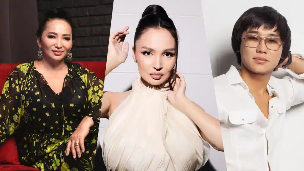 Алайда тойда Гүлзира Айдарбекова көрінбеді / Коллаж kursiv.media, бильд-редактор: Адэлина Мамедова