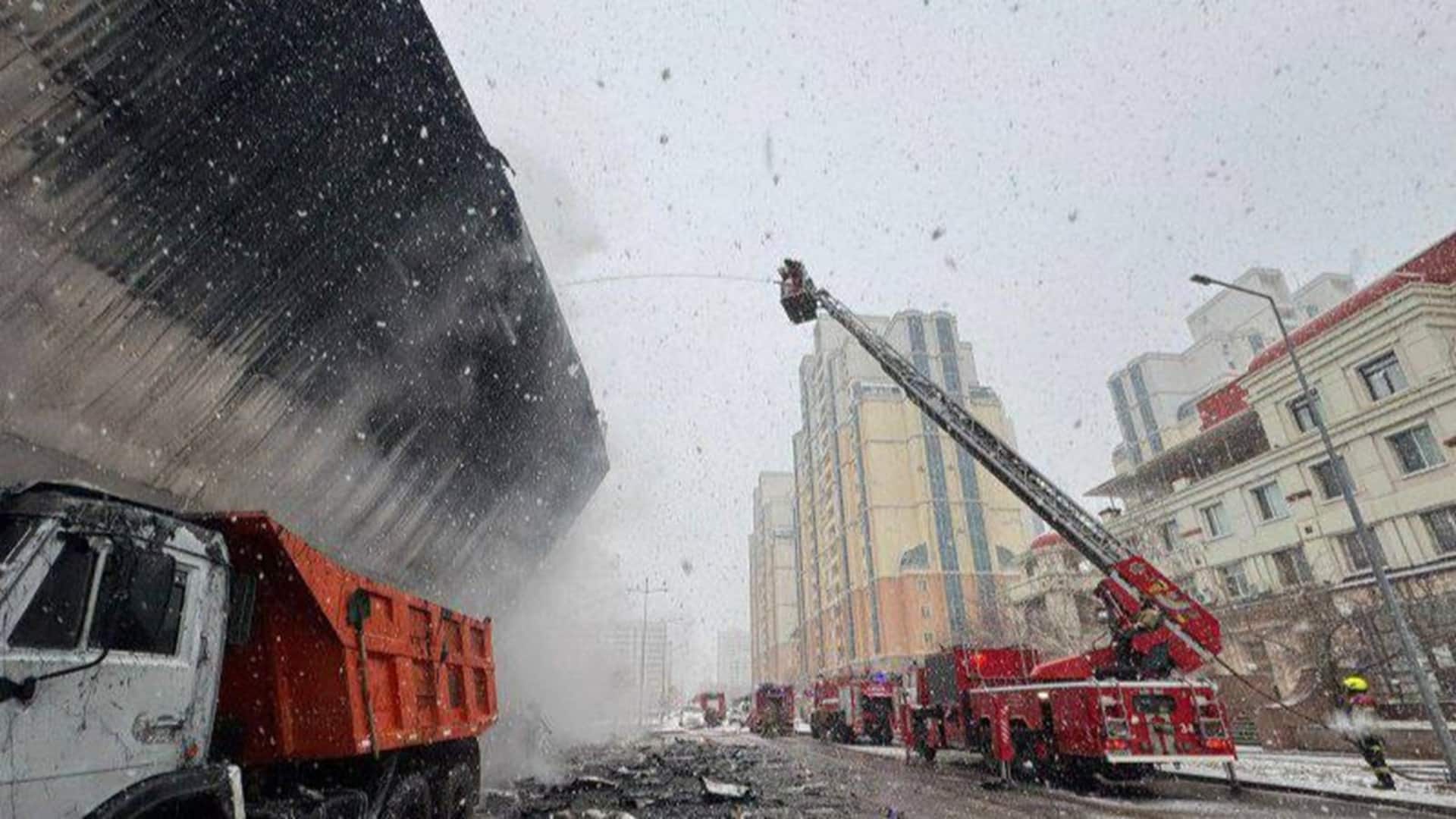 Cinema City ғимараты өртенді Астана