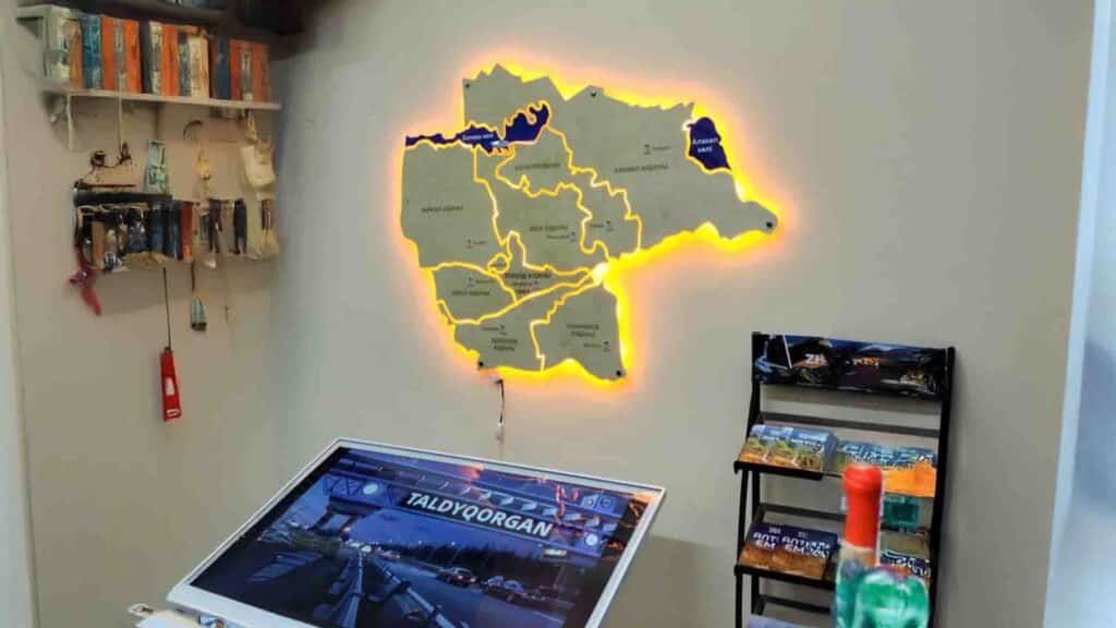 Жетісу облысы картасы / фото: Шадияр Өстемір