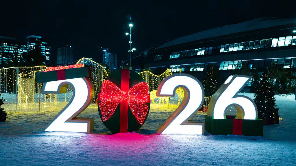 новый год в Астане