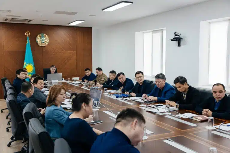 В Атырауской области усилили меры из-за шквального ветра и повреждений