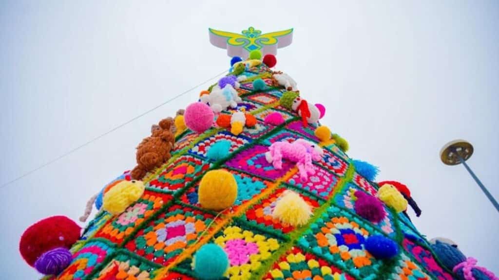 Астанада қазақы эко-шырша бой көтерді