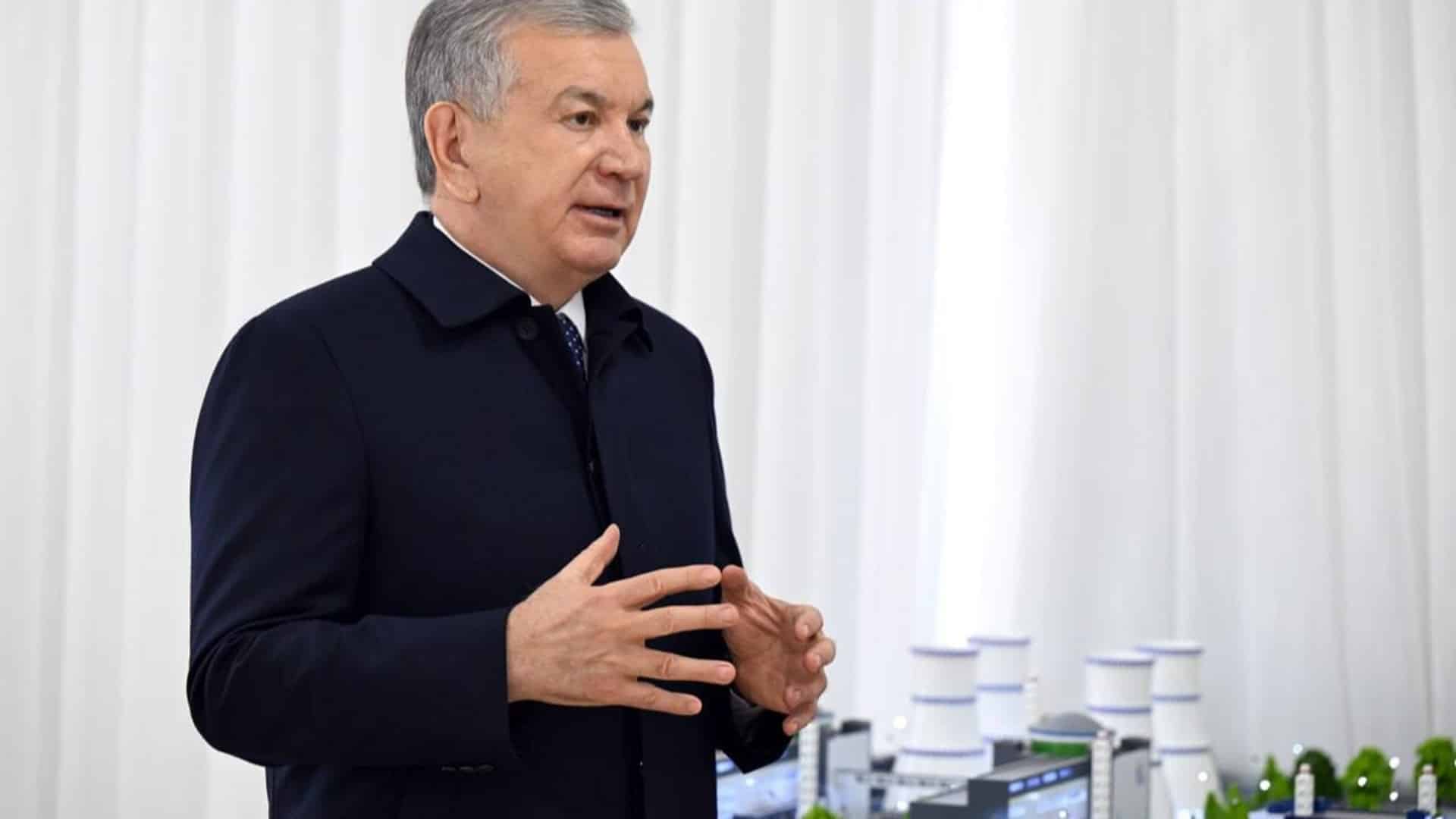 Өзбекстан президенті Шавкат Мирзияев АЭС жаңа қала