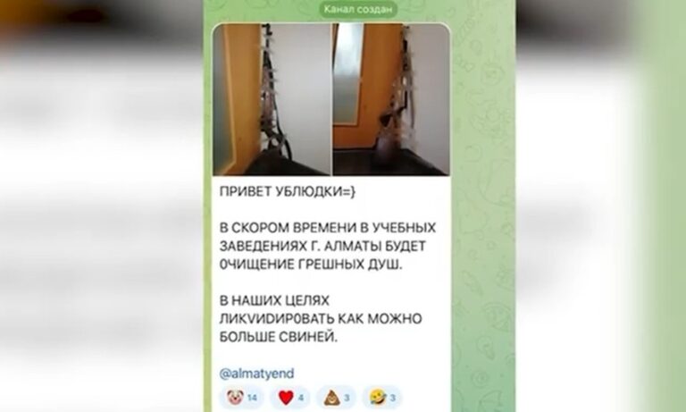 Жасөспірім мектепке қатысты жазбалары үшін ұсталды