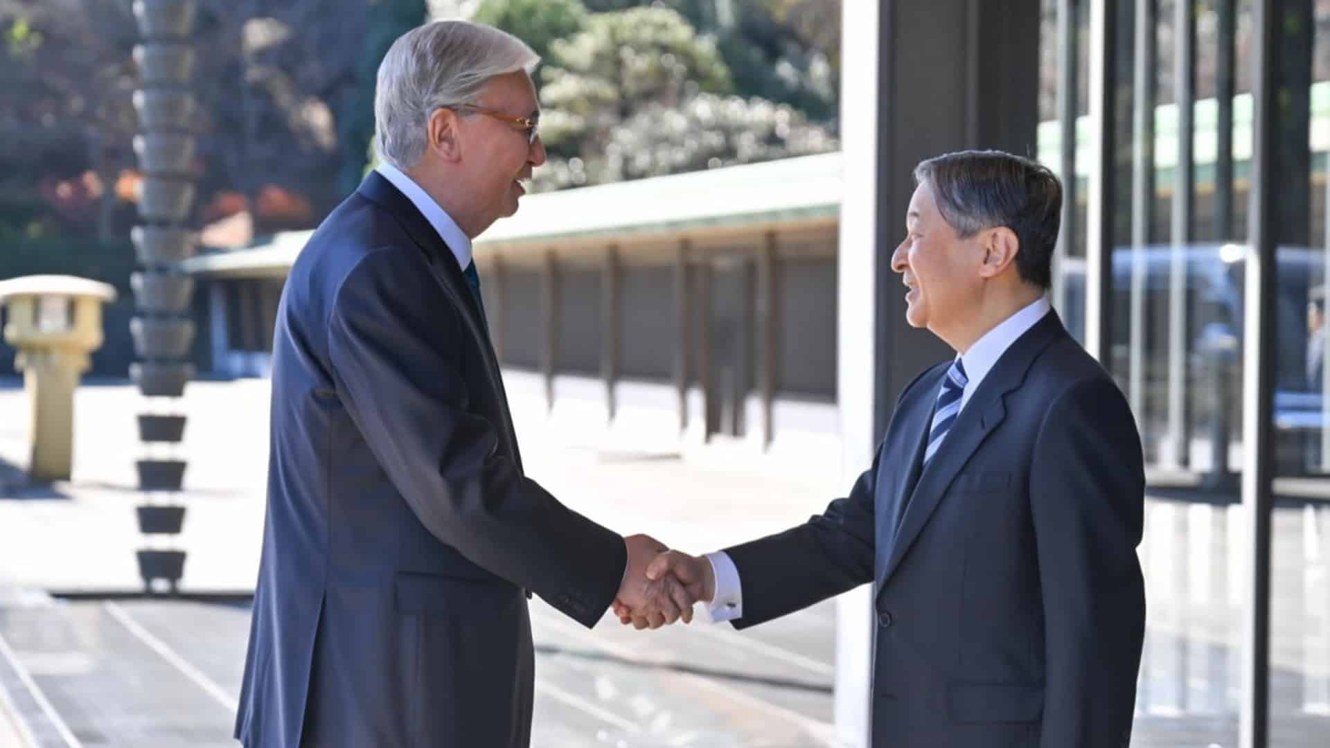 Тоқаев жапон императоры Нарухито