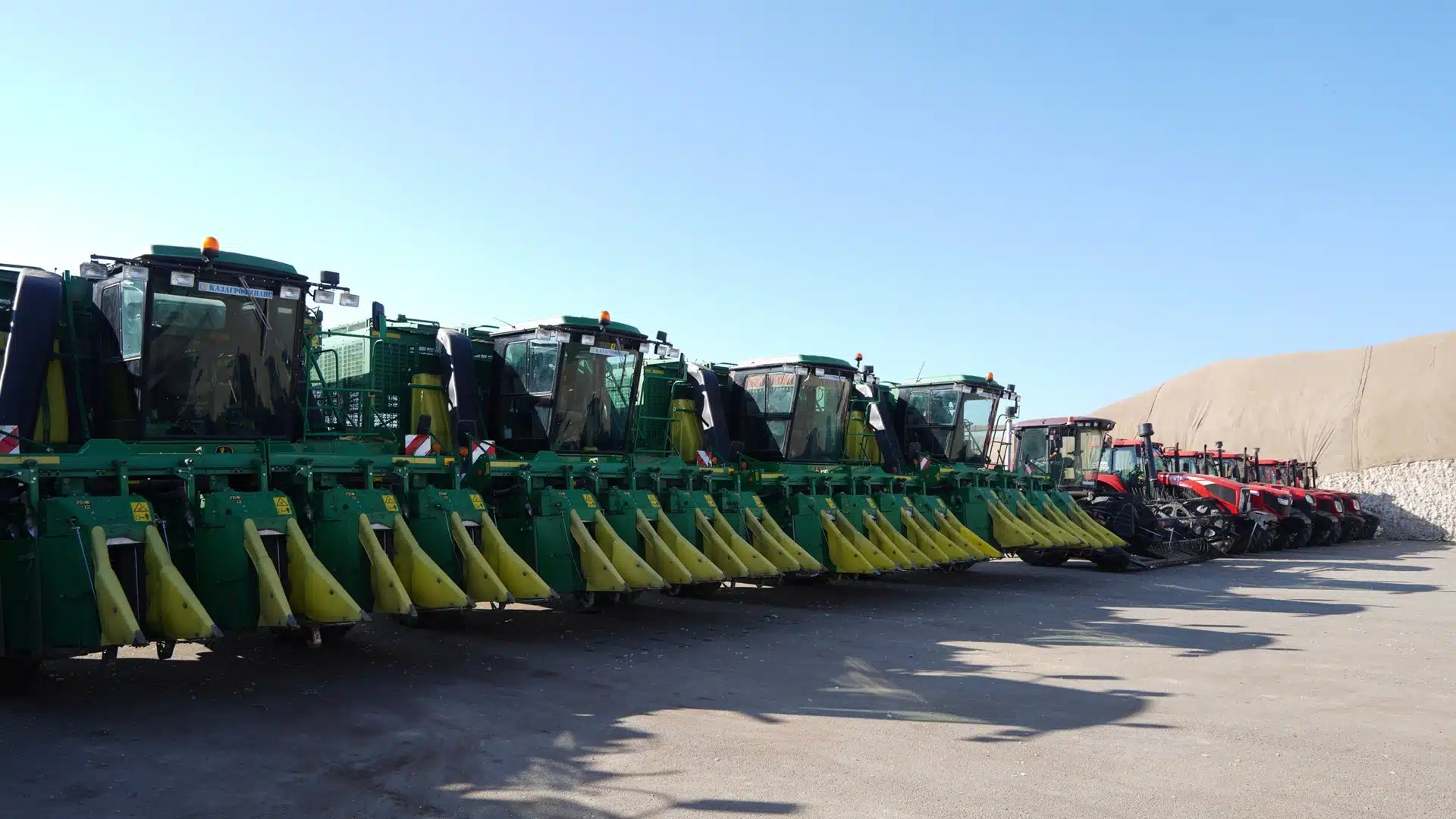 мақта комбайн қытай техникасы