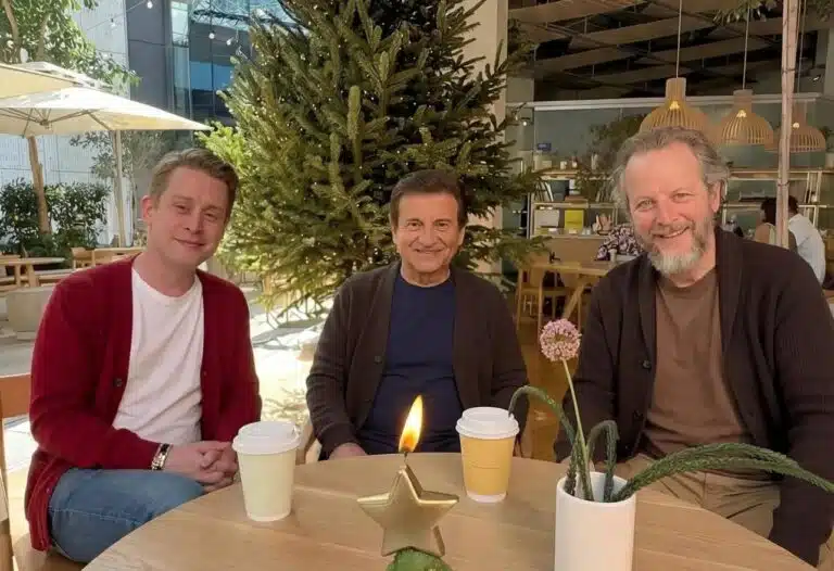 «Үйде жалғыз қалғанда» фильмінің актерлері бас қосты (фото)