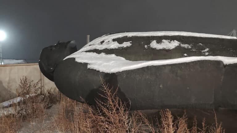 Последний целиноградский памятник Ленину нашли на окраине Астаны