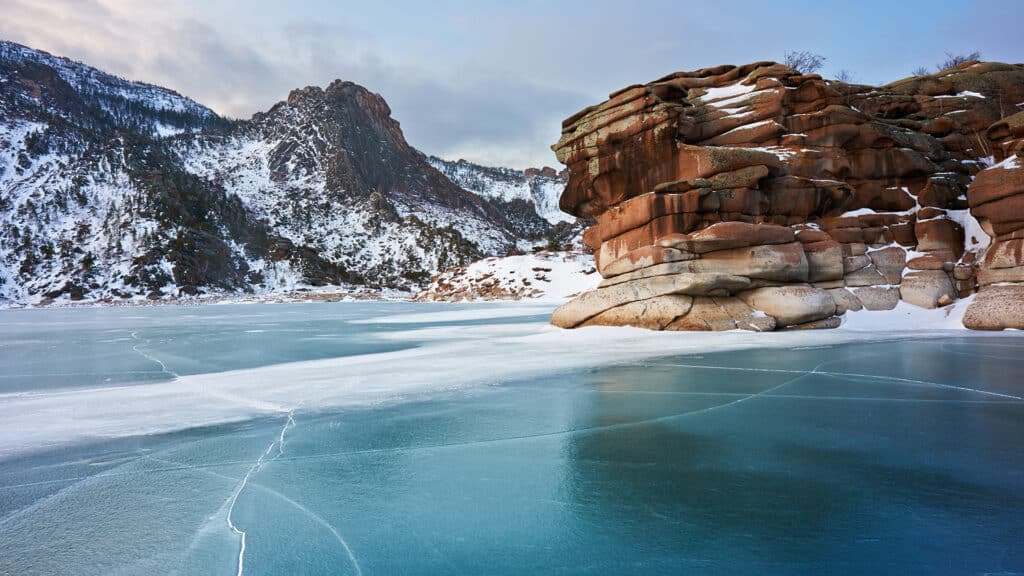 Lake Toraigyr. Pavlodar region. Kazakhstan. Bayanaul National Park