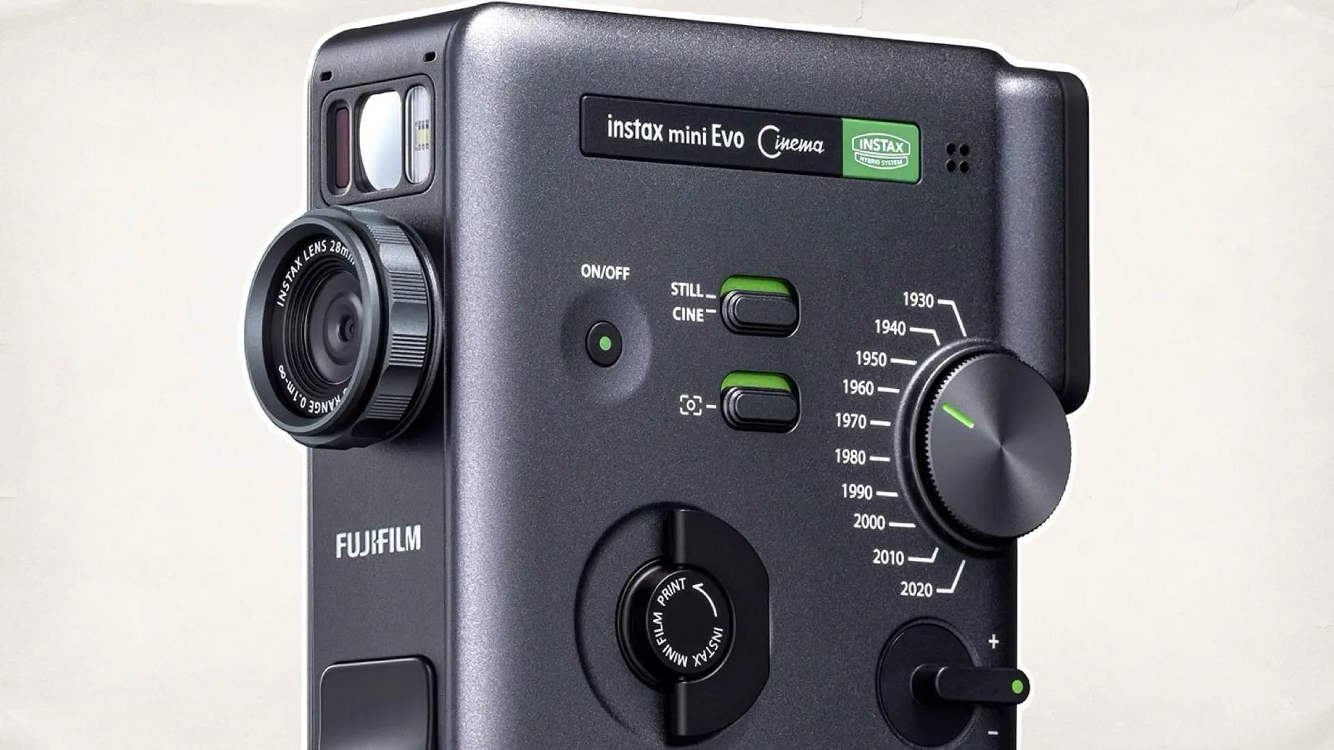 FujiFilm представили новую камеру, имитирующий съемку в разных эпохах