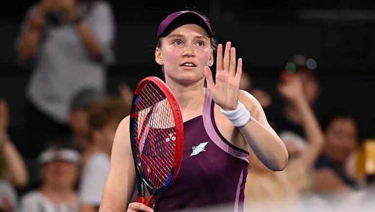 Елена Рыбакина Брисбен турнирінің ширек финалында Муховадан жеңілді