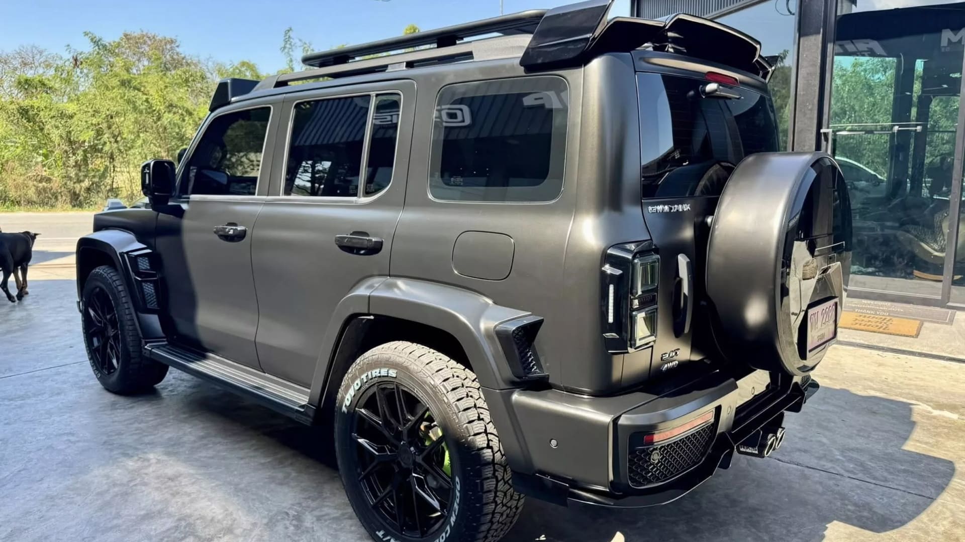 Tank 300, Mercedes-AMG G63 Brabus тюнинг, танк 300 тюнинг